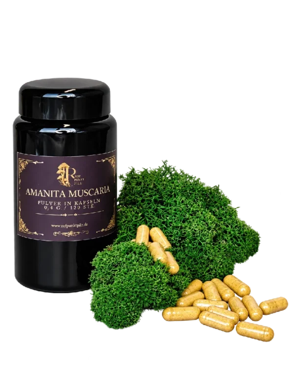 Cápsulas de Amanita muscaria – Producto botánico para incienso y colección